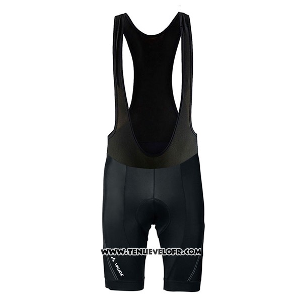 2017 Maillot Ciclismo Femme Vaude Blanc et Vert Manches Courtes et Cuissard