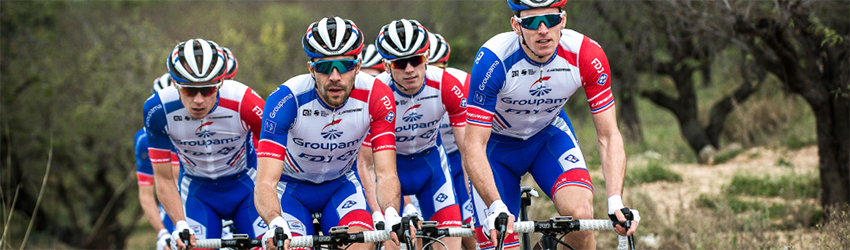 maillot velo Groupama-FDJ