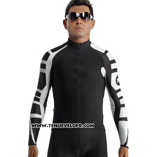 2014 Maillot Ciclismo Assos Noir Manches Longues et Cuissard