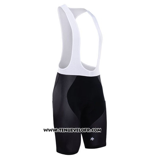 2015 Maillot Ciclismo Assos Blanc et Bleu Manches Courtes et Cuissard