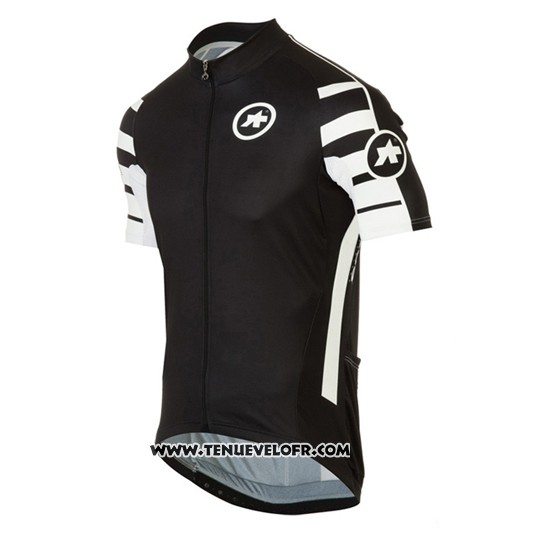 2016 Maillot Ciclismo Assos Profond Noir Manches Courtes et Cuissard