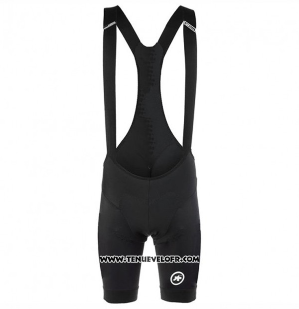2017 Maillot Ciclismo Assos Noir Manches Courtes et Cuissard