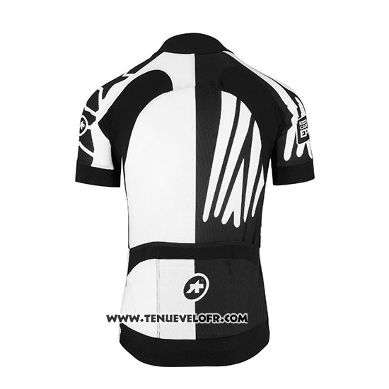 2018 Maillot Ciclismo Assos SS.Capeepicxc Blanc Manches Courtes et Cuissard