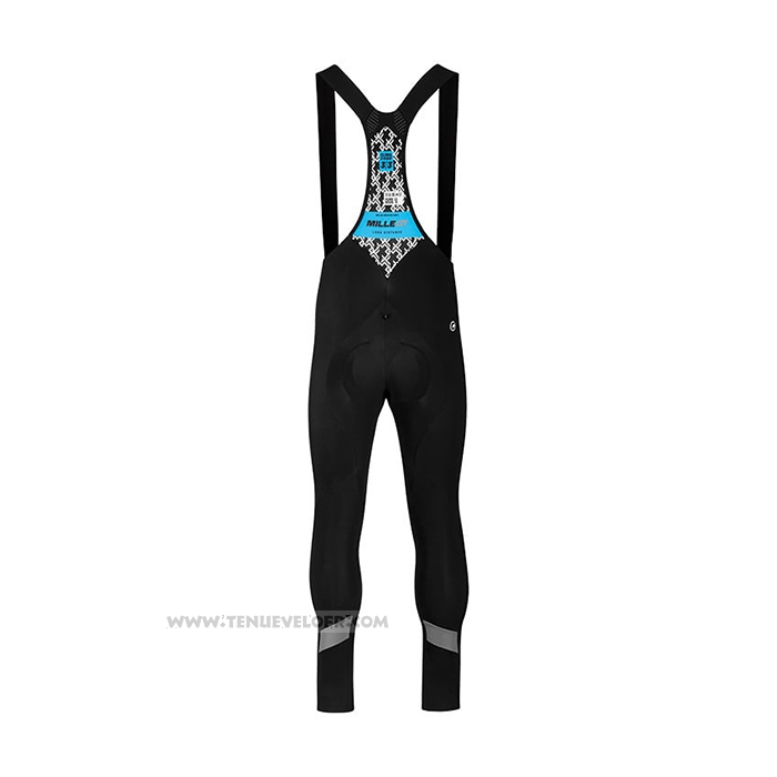 2021 Maillot Cyclisme Assos Bleu Manches Longues et Cuissard