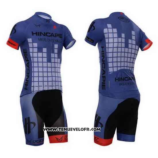 2014 Maillot Ciclismo Hincapie Violet Manches Courtes et Cuissard