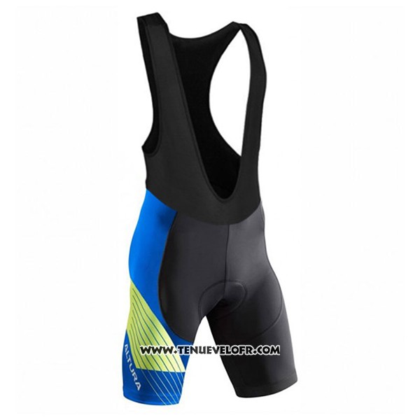 2017 Maillot Ciclismo Altura Sportive Bleu Manches Courtes et Cuissard