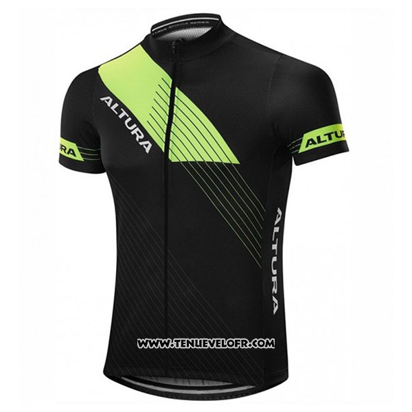 2017 Maillot Ciclismo Altura Sportive Noir Manches Courtes et Cuissard