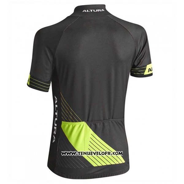 2017 Maillot Ciclismo Altura Sportive Noir Manches Courtes et Cuissard