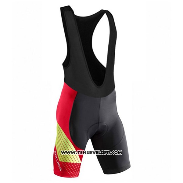 2017 Maillot Ciclismo Altura Sportive Rouge Manches Courtes et Cuissard