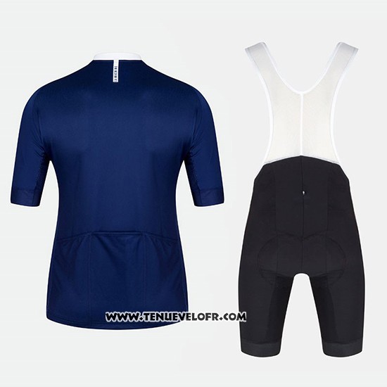 2018 Maillot Ciclismo Machine Club Bleu Manches Courtes et Cuissard