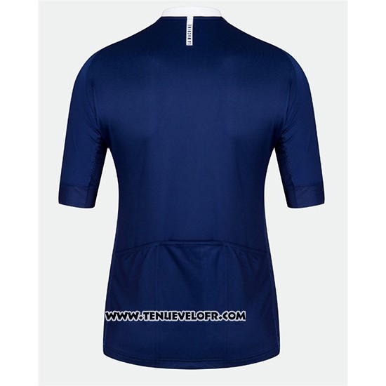 2018 Maillot Ciclismo Machine Club Bleu Manches Courtes et Cuissard