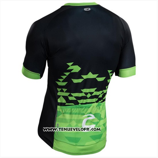 2018 Maillot Ciclismo Sugoi RS Training Noir et Vert Manches Courtes et Cuissard