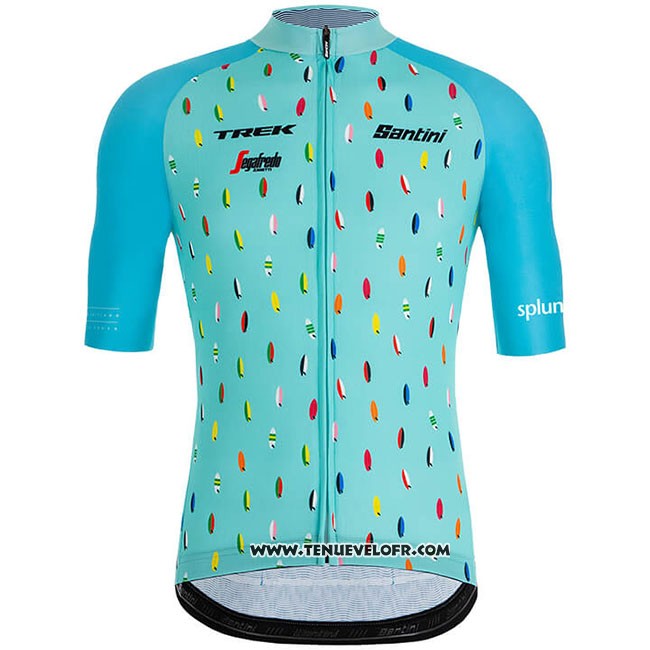 2019 Maillot Ciclismo Richie Azur Manches Courtes et Cuissard