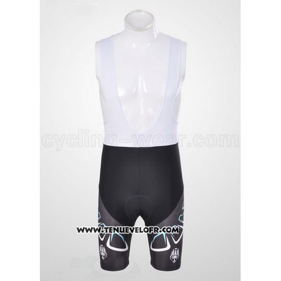 2011 Maillot Ciclismo Bianchi Noir Manches Courtes et Cuissard