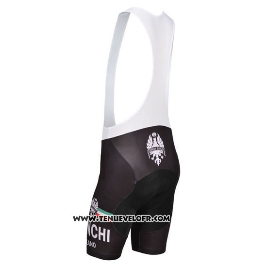 2014 Maillot Ciclismo Bianchi Blanc et Vert Manches Courtes et Cuissard