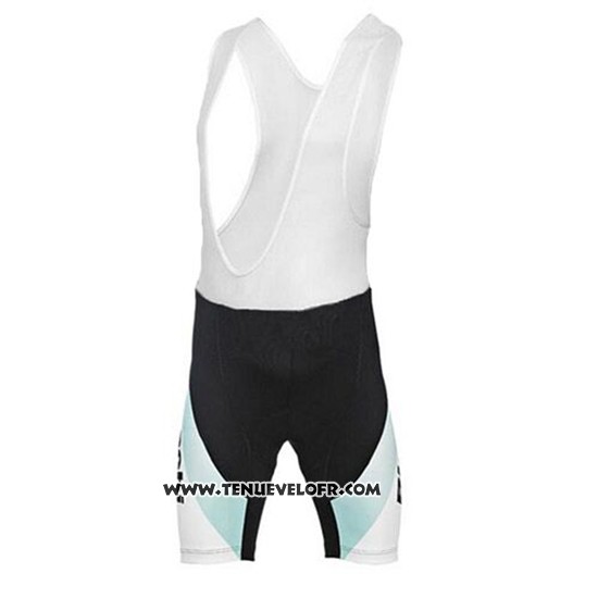 2017 Maillot Ciclismo Bianchi Blanc Manches Courtes et Cuissard