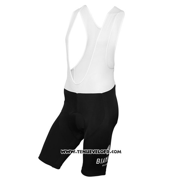 2017 Maillot Ciclismo Bianchi Milano Albatros Gris Manches Courtes et Cuissard