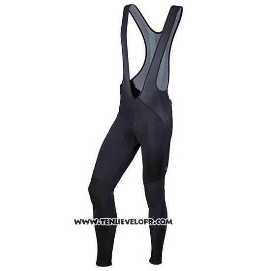 2019 Maillot Ciclismo Bianchi Milano FT Noir Blanc Manches Longues et Cuissard