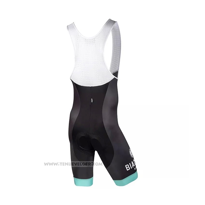 2021 Maillot Cyclisme Bianchi Gris Manches Courtes et Cuissard