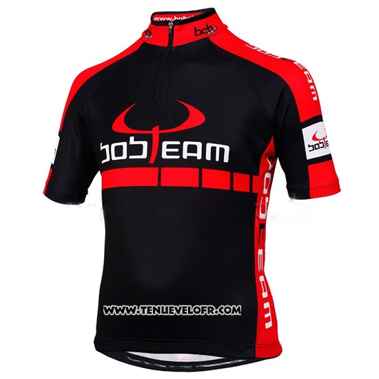 2015 Maillot Ciclismo Bobteam Noir Manches Courtes et Cuissard
