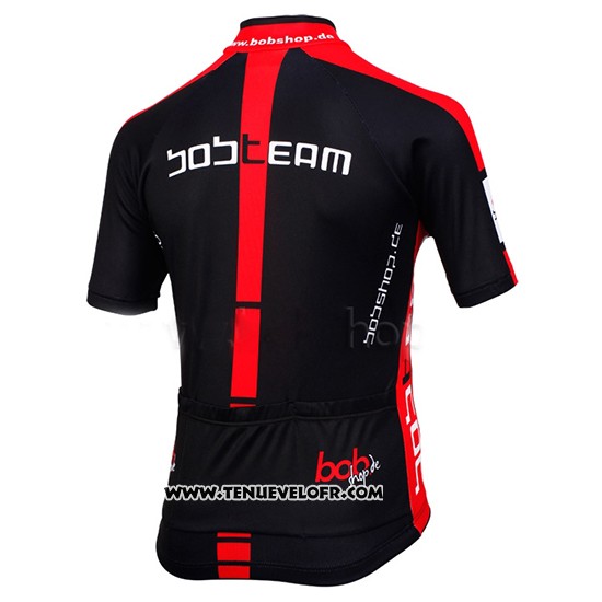 2015 Maillot Ciclismo Bobteam Noir Manches Courtes et Cuissard