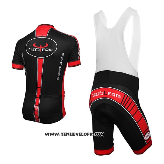 2016 Maillot Ciclismo Bobteam Noir Manches Courtes et Cuissard