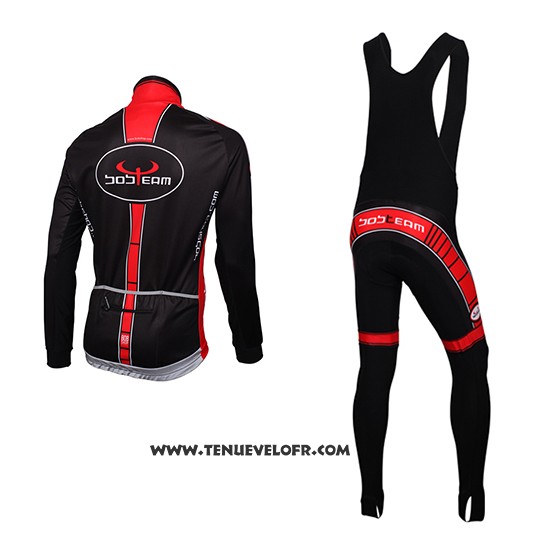 2016 Maillot Ciclismo Bobteam Noir Manches Longues et Cuissard