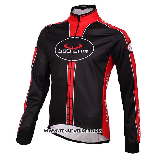 2016 Maillot Ciclismo Bobteam Noir Manches Longues et Cuissard