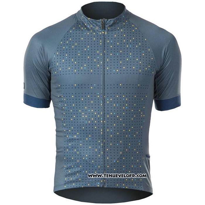 2020 Maillot Cyclisme Bontrage Gris Manches Courtes et Cuissard