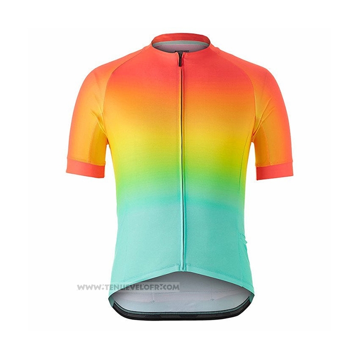 2021 Maillot Cyclisme Bontrager Multicolore Manches Courtes et Cuissard