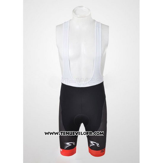 2010 Maillot Ciclismo Castelli Blanc et Rouge Manches Courtes et Cuissard