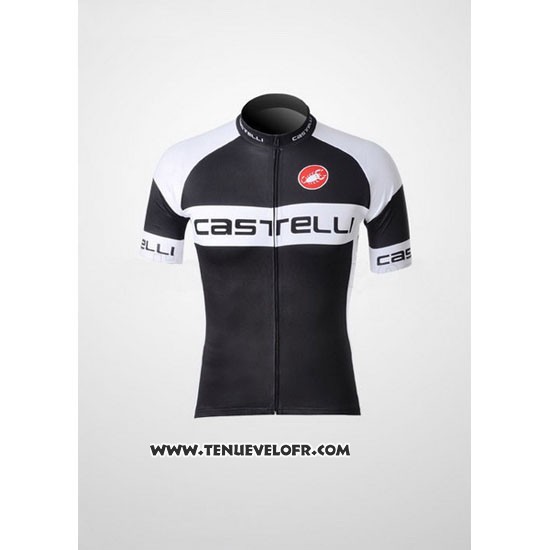 2011 Maillot Ciclismo Castelli Noir Manches Courtes et Cuissard