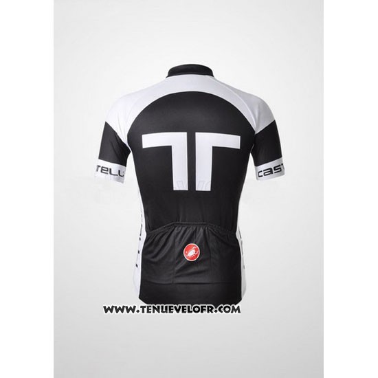 2011 Maillot Ciclismo Castelli Noir Manches Courtes et Cuissard