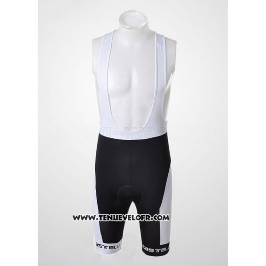 2011 Maillot Ciclismo Castelli Noir Manches Courtes et Cuissard