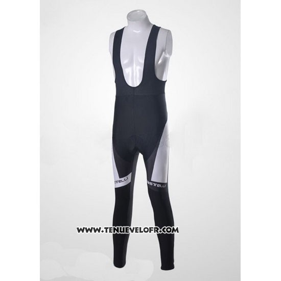 2011 Maillot Ciclismo Castelli Noir Manches Longues et Cuissard