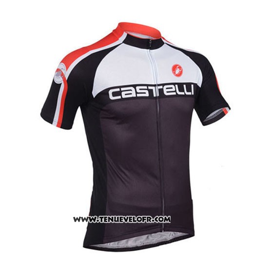 2013 Maillot Ciclismo Castelli Noir Manches Courtes et Cuissard