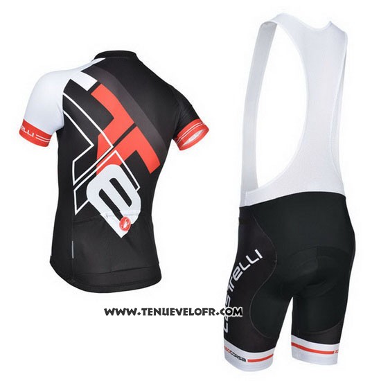 2014 Maillot Ciclismo Castelli Noir Manches Courtes et Cuissard