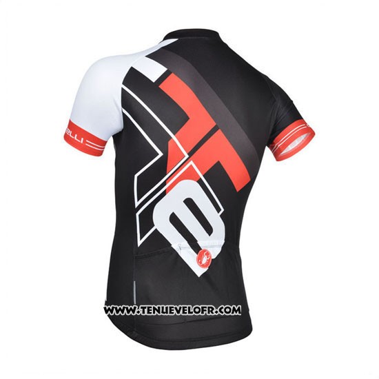 2014 Maillot Ciclismo Castelli Noir Manches Courtes et Cuissard