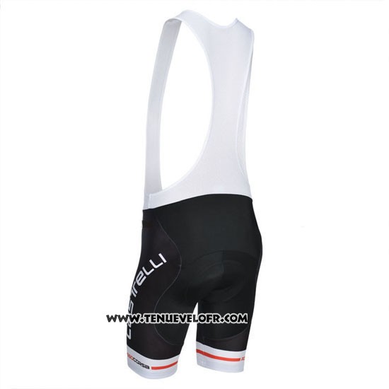 2014 Maillot Ciclismo Castelli Noir Manches Courtes et Cuissard