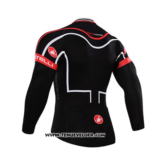 2015 Maillot Ciclismo Castelli Noir Manches Longues et Cuissard