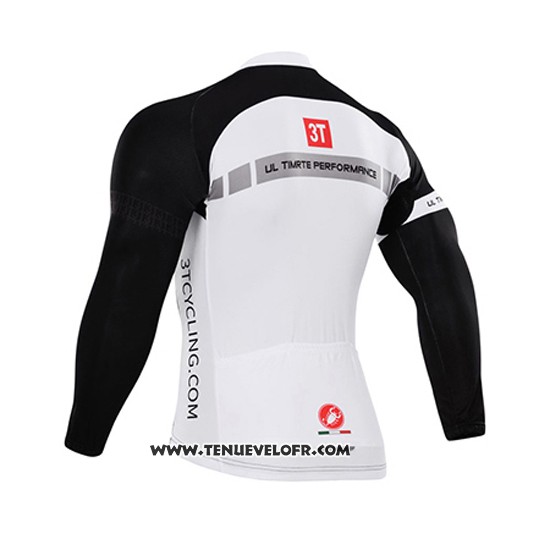 2015 Maillot Ciclismo Castelli Profond Noir Manches Longues et Cuissard