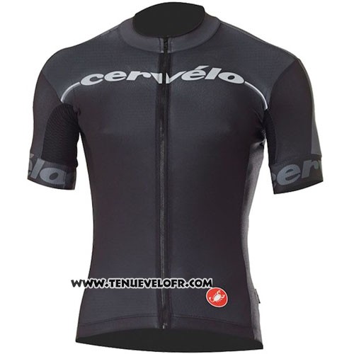2016 Maillot Ciclismo Castelli Cervelo et Noir Manches Courtes et Cuissard