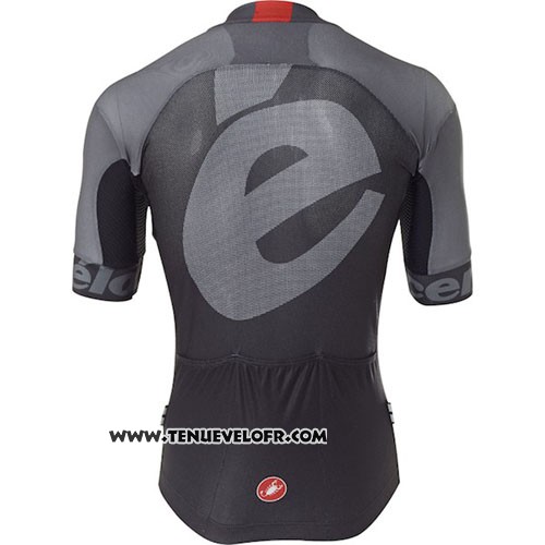 2016 Maillot Ciclismo Castelli Cervelo et Noir Manches Courtes et Cuissard
