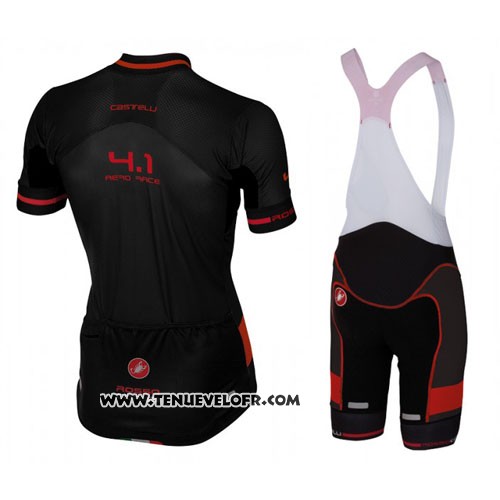 2016 Maillot Ciclismo Castelli Noir Manches Courtes et Cuissard