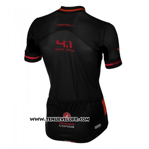 2016 Maillot Ciclismo Castelli Noir Manches Courtes et Cuissard