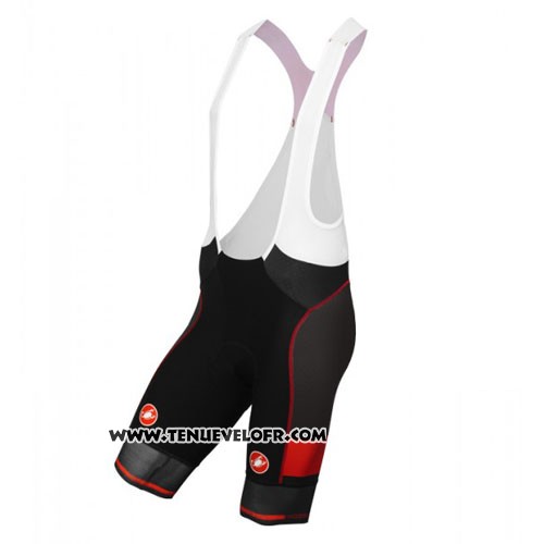 2016 Maillot Ciclismo Castelli Noir Manches Courtes et Cuissard