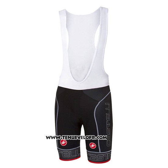 2017 Maillot Ciclismo Castelli Noir Manches Courtes et Cuissard