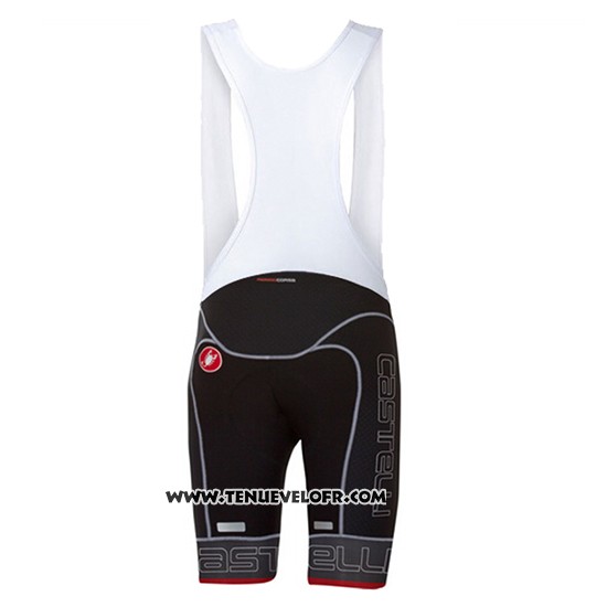 2017 Maillot Ciclismo Castelli Noir Manches Courtes et Cuissard
