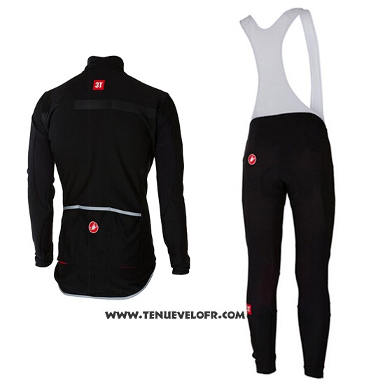2017 Maillot Ciclismo Castelli Noir Manches Longues et Cuissard