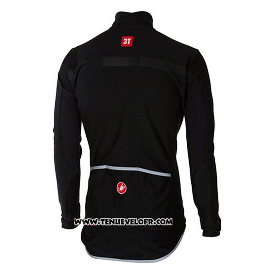 2017 Maillot Ciclismo Castelli Noir Manches Longues et Cuissard